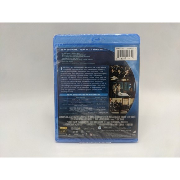 A Few Good Men (BLU RAY, 1992) NEW Tom Cruise, Demi Moore, Jack Nicholson - Picture 2 of 7